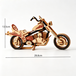 <span class=keywords><strong>Puzzle</strong></span> 3D en <span class=keywords><strong>bois</strong></span> pour enfants, jouets éducatifs, modèles de <span class=keywords><strong>moto</strong></span>, bricolage, livraison gratuite, pièces - Product Image 4