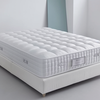 Matelas d'hôtel de luxe 5 étoiles matelas à ressorts ensachés matelas orthopédiques en mousse à mémoire de gel doux et confortables fournissent un échantillon