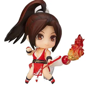 Figur anime pvc seksi mai shiranui karakter kartun versi Q