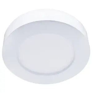 Downlight LED redondo de superficie 9W, luz blanca, ideal para iluminación ambiental en hogares y oficinas. - Product Image 1