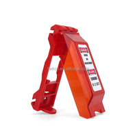 Cache-bouton universel en plastique pour verrouillage de commutateur électrique industriel (Lockout/Tagout)