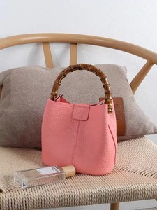 Sac seau pour femme en cuir PU, couleur unie, à bandoulière, tendance minimaliste, vente chaude - Product Image 2