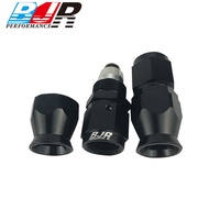 Pièces de course BJR, raccords de tuyau de carburant en aluminium AN6 PTFE, femelle droite