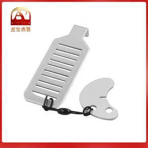 Tope de puerta de acero inoxidable, antirrobo, montaje en suelo, diseño minimalista, barrera de seguridad duradera para uso en el hogar y hoteles - Product Image 5