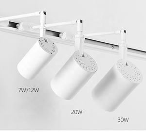7W12W18W Luz de riel LED lineal COB montada en superficie para Rail Spotlight <span class=keywords><strong>Galler</strong></span> YRetail Museum Accesorios de iluminación - Product Image 3