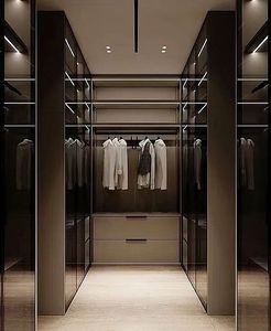 Meubles de chambre à coucher Garde-robe en bois massif sur mesure Vestiaire de chambre à coucher Les armoires de chambre à coucher sont fabriquées professionnellement dans un style en bois massif - Product Image 6