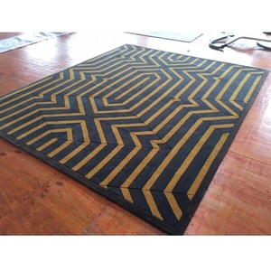 Stile nordico moderno Design grande Area tappeto <span class=keywords><strong>lana</strong></span> fatto a mano Tufted tappeto <span class=keywords><strong>con</strong></span> altezza alta pila - Product Image 3