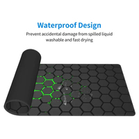 Tapis de souris gamer personnalisé, petite taille, carré, en caoutchouc naturel + tissu, tapis de souris gaming en stock