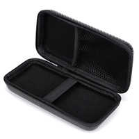 Étui rigide en EVA étanche avec fermeture éclair, personnalisable avec logo, pochette de rangement portable antichoc pour accessoires électroniques, motifs tissés