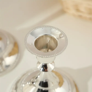 Foryoudecor al por mayor MESA DE BODA aleación de zinc decoración de lujo portavelas de oro - Product Image 4