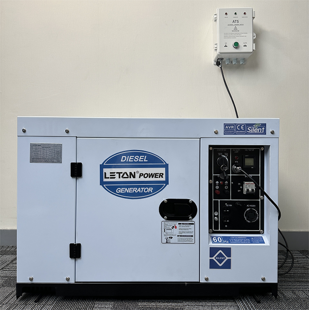 LETON Power 10kVA 12kVAelectric Power Plant Portable Super Silent Electric  10kw 10 kw Home Use diesel Generator 10kw