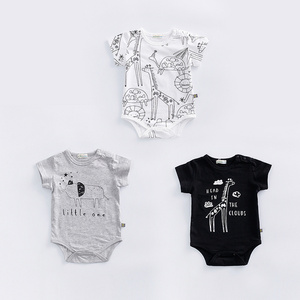Wholesale <b>Dropshipping</b> $1 Baby Boy Clothes Linen Romper From China - Product Image 1