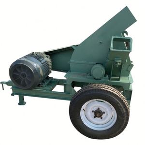 Machine automatique de broyage du bois de bambou avec moteur, capacité de 3T/h, faible niveau sonore, système d'alimentation par tambour - Product Image 2