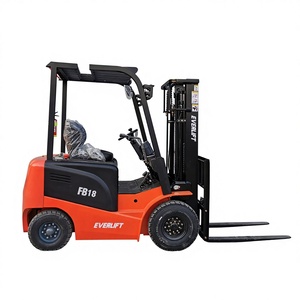 Chariot élévateur électrique FB25 Heli 2,5 tonnes 3 tonnes 5 tonnes, batterie au plomb-acide, chariot élévateur industriel de petite taille, mât triplex, chariots élévateurs tout-terrain - Product Image 1