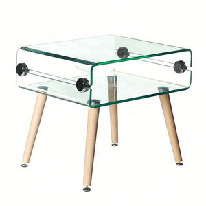 <span class=keywords><strong>Table</strong></span> <span class=keywords><strong>basse</strong></span> en verre courbé à chaud bon marché 2026 <span class=keywords><strong>2023</strong></span>, meubles de salon, <span class=keywords><strong>table</strong></span> à manger en verre à vendre, <span class=keywords><strong>table</strong></span> avec plateau en verre - Product Image 1