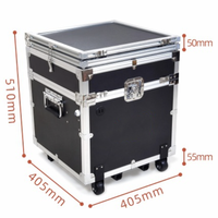 Table pliante portable moderne en aluminium durable multi-usage pour le camping, boîte de rangement à clapet, 40L, légère, 6 places, pour l'extérieur