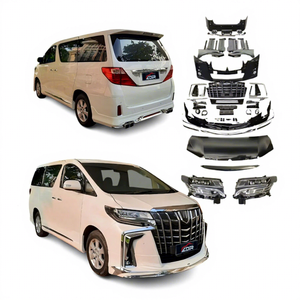 Bodykit pour <span class=keywords><strong>Alphard</strong></span> Vellfire <span class=keywords><strong>Anh20</strong></span> Mise à niveau vers <span class=keywords><strong>Alphard</strong></span> Anh35 2023 pour <span class=keywords><strong>Alphard</strong></span> Accessoires Phare 3 yeux LED Plug and Play - Product Image 1