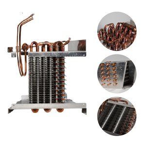 Fabrieksdirecte verkoop Fin-Tube warmtewisselaar milieuvriendelijke condensor voor koelkasten voor levensmiddelen - Product Image 3