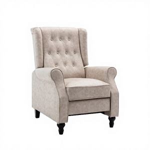 เก้าอี้โซฟาเดี่ยวสไตล์อเมริกันคลาสสิก ผ้าหุ้มแบบมีซิป เก้าอี้ลาย<span class=keywords><strong>เสือ</strong></span> พนักพิงสูง เก้าอี้พักผ่อน เก้าอี้เดี่ยวสำหรับระเบียง - Product Image 4