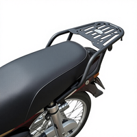 Sacs de Selle et Porte-Bagages pour Moto M-Biker Dream (Porte-Bagages Arrière + Cadre Latéral) en Acier Inoxydable, Design Cyberpunk, Fabrication CNC, Finition Pulvérisée