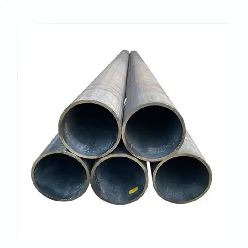 Hot Selling ASTM A06 Ms Pipes St45 St52 Steel Pipe Seamless Tube Carbon Steel Pipe for Oil and Gas Line
