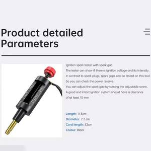 Adjustable Ignition <strong>Coil</strong> Test <strong>Spark</strong> Circuit <strong>Tester</strong> Car Repair Tool Auto Detector <strong>Coil</strong> Ignition System Test for Automotive - Product Image 4