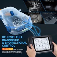 XTOOL D8W Scanner OBD2 WiFi DOIP CAN FD Outil de diagnostic automobile complet avec codage ECU, programmation de clés, 38+ fonctions de réinitialisation, test actif