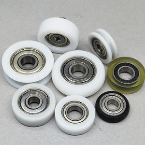 Traglast 15KG Kunststoff-<span class=keywords><strong>Nylon</strong></span>-Rollenrad mit Lager 5x22x5 5x22x7 5x24x5 5x22x9 5x25x9 BS69620-8 <span class=keywords><strong>Nylon</strong></span>-Lager-Umlenkrolle - Product Image 3