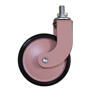 Double Voie Pivotante De 3 Pouces Filetage Vis Encastré <span class=keywords><strong>Roulette</strong></span> Pour Meubles - Product Image 4