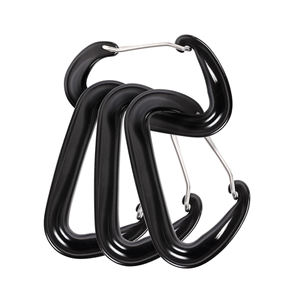 Mousquetons colorés 12kN en aluminium, crochets à ressort 12kN pour hamac - Product Image 2