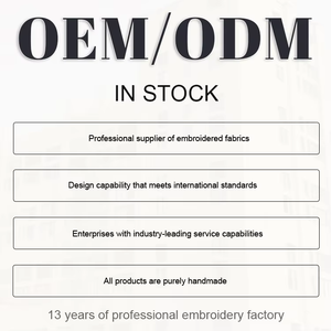 Tessuto in Rete Ricamato 3D di Alta Qualità, Pizzo Glitterato per Abiti da Quinceañera e da Sposa, Pizzo Ricamato con Texture - Product Image 6