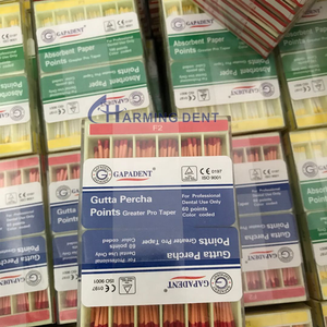Tandheelkundige <span class=keywords><strong>Gutta</strong></span> <span class=keywords><strong>Percha</strong></span> Punten Kleur Gecodeerd 02/04/06 Taper Sterk Waterabsorptiecapaciteit Goede Flexibiliteit Handmatige Stroombron Voor - Product Image 2