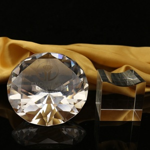 K9 de <span class=keywords><strong>diamantes</strong></span> de cristal con Base como regalos de negocios/barato al por mayor Diamante de cristal pisapapeles/<span class=keywords><strong>diamantes</strong></span> de cristal de artesanías para la boda - Product Image 2