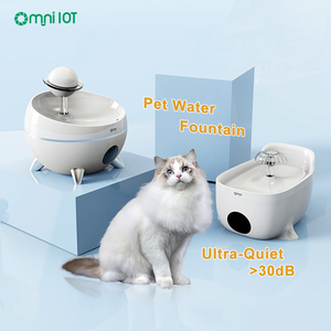 Cuenco de agua automático de inducción para mascotas, fácil de limpiar, Control de aplicación, fuente dispensadora de agua eléctrica inteligente para gatos y perros - Product Image 1