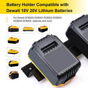 Paquete <span class=keywords><strong>de</strong></span> 2 soportes <span class=keywords><strong>de</strong></span> almacenamiento <span class=keywords><strong>de</strong></span> montaje <span class=keywords><strong>de</strong></span> batería <span class=keywords><strong>de</strong></span> alta calidad para herramientas eléctricas <span class=keywords><strong>Dewalt</strong></span> batería <span class=keywords><strong>20V</strong></span> fácil <span class=keywords><strong>de</strong></span> instalar y bien hecho <span class=keywords><strong>precio</strong></span> al por mayor - Product Image 3