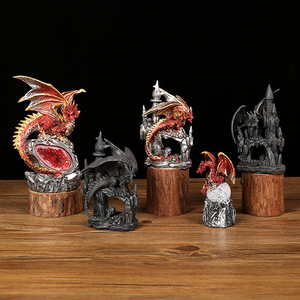 MINI PLANET Battle Flying <span class=keywords><strong>Dragon</strong></span> Castle MDN Ornement Résine <span class=keywords><strong>Dragon</strong></span> <span class=keywords><strong>Figurine</strong></span> RPG <span class=keywords><strong>Dragon</strong></span> <span class=keywords><strong>et</strong></span> <span class=keywords><strong>Donjon</strong></span> Jeu Accessoires Jeux de Société - Product Image 4