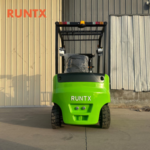 Chariot élévateur électrique compact à 4 roues, 2 tonnes, pour allées étroites et usines intérieures - Product Image 4