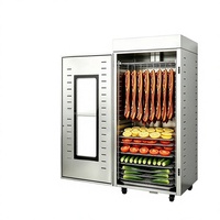 Déshydrateur alimentaire électrique 1000W, sécheuse en acier inoxydable, minuterie numérique, température réglable, air chaud, CE, vente en gros directe d'usine