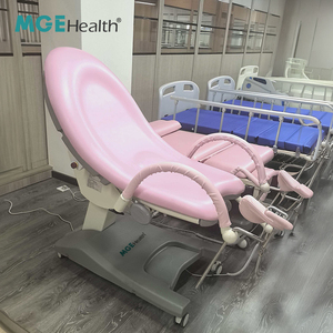 Table d'examen <span class=keywords><strong>gynécologique</strong></span> électrique avec commande au pied pour hôpitaux et cliniques - Product Image 4