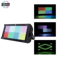 Boîtier en aluminium IP20, 960 LED RGBW de 0,3W, lumière stroboscopique pour contrôle de pixels sur 8 zones, DMX RDM, éclairage de scène et d'événements