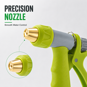 Pistola de Agua de Alta Presión de Plástico Color Verde Manzana, en Blíster, Juego de 4 Piezas, Tipo Ducha para el Hogar, Suministro de Fábrica - Product Image 3
