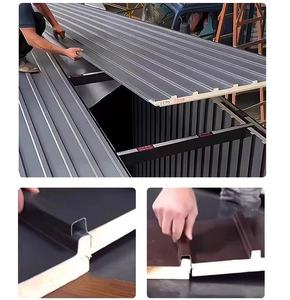 Toiture de gazebo extérieur : Tuiles en aluminium isolées, <span class=keywords><strong>isolation</strong></span> de la véranda, tuiles de toiture imperméables et insonorisées - Product Image 5