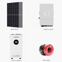 Onduleur hybride tout-en-un Deye 6 kW 10 kW 16 kW 20 kW 30 kW triphasé monophasé pour système solaire domestique hybride hors réseau