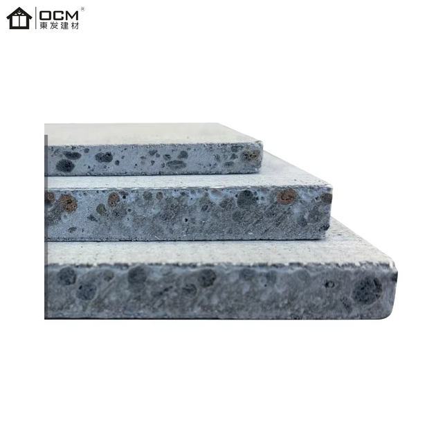 A1 Fire Rated MgO Lightweight Cement Board EPS Alternative for Walls Ceilings Fireproof Building Material EN13501 Certified