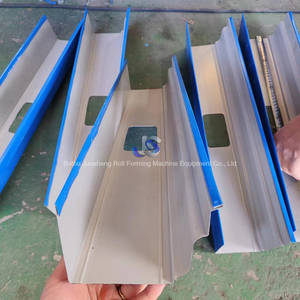 Nóng bán mưa downpipe downspout cuộn tạo thành máy liền mạch máng xối máy màu men thép ống gạch Máy uốn - Product Image 6
