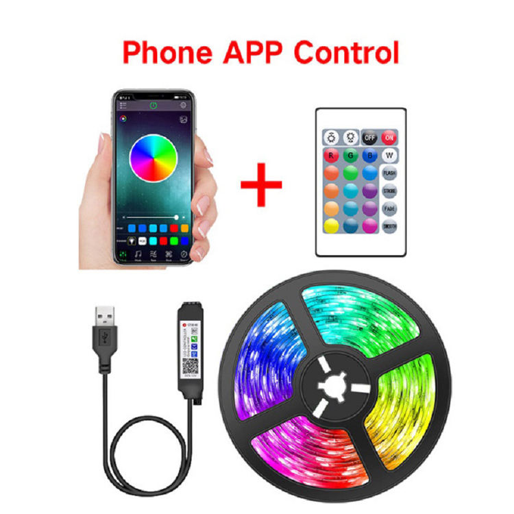 ชุดไฟเส้นบลูทูธ 24 ปุ่ม