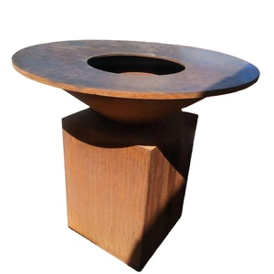 <span class=keywords><strong>Brasero</strong></span> de jardin en acier corten pour barbecue et foyer extérieur - Product Image 6