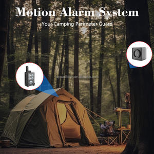 Sistema de Alarma Perimetral Portátil para Exteriores, Sensor de Movimiento Inalámbrico a Prueba de Agua para Acampar - Product Image 5