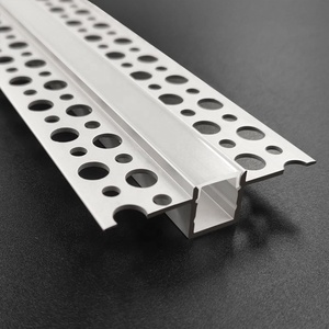 Thạch Cao Thạch Cao Trong Nhôm LED Hồ Sơ Cá Nhân Tường Thạch Cao Tấm Thạch Cao Màu Đen Anodized Hồ Sơ Đùn Kênh LED Lights - Product Image 4