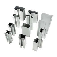 Perfiles de Aluminio Anodizado 6063 Personalizados para Puertas y Ventanas Corredizas de Vidrio, Diseño Moderno, Garantía de 5+ Años, Mediante Extrusión